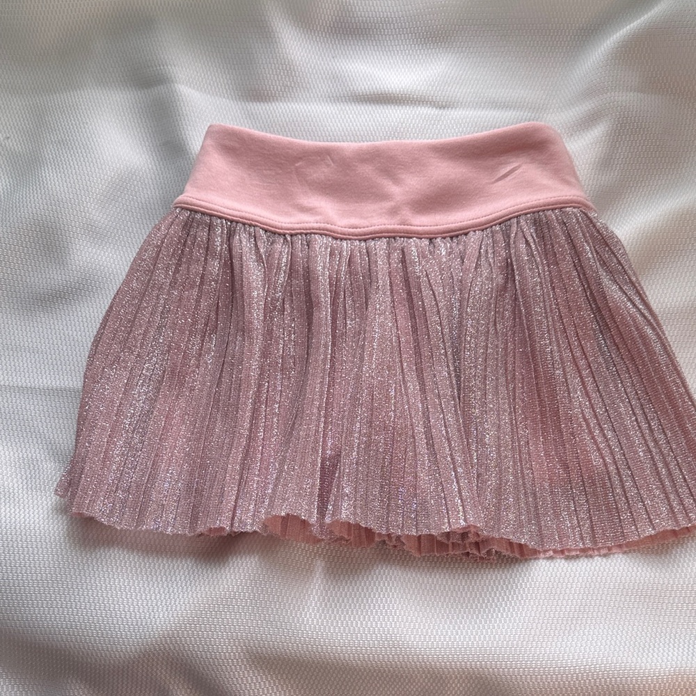 Wonder‎ Nation Glittery Pink Pleated Skirt - Picture 4 of 4